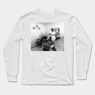 Cuban Barber Long Sleeve T-Shirt